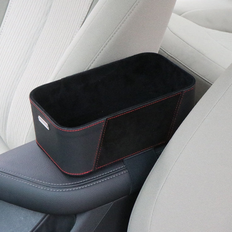Car Multifunctional Dashboard Armrest Box Water Cup Storage Box, Color: Large Brown - Stowing Tidying by buy2fix | Online Shopping UK | buy2fix