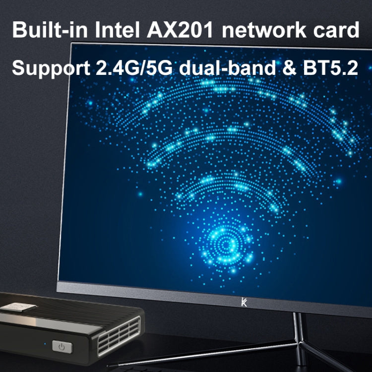 M6 N100 8G+0 EU Plug 11th Gen Intel Jasper Lake N5105 4K/60FPS HD Pocket Mini PC - Windows Mini PCs by buy2fix | Online Shopping UK | buy2fix