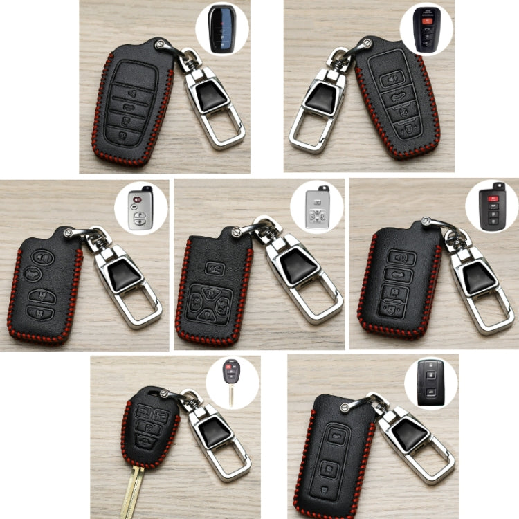 For Toyota Car Key Cover Multifunctional Keychain Anti-lost Number Plate, Style: L4 - Car Key Cases by buy2fix | Online Shopping UK | buy2fix