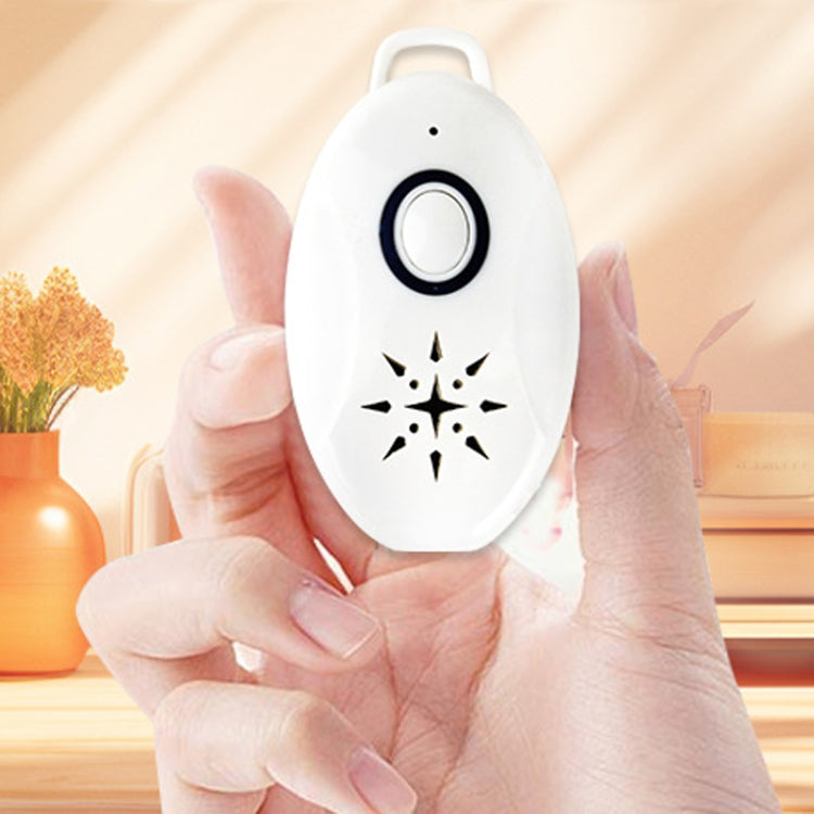 Mini USB Rechargeable Fly Repeller Outdoor Portable Mobile Mosquito Repellent Device(White) - Repellents by buy2fix | Online Shopping UK | buy2fix