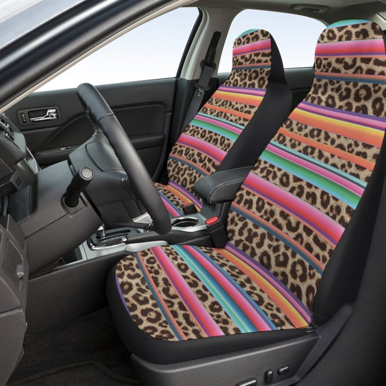 Car Universal Printed Seat Protector Automobile Decoration Supplies, Style: Colorful Leopard Pattern - Seat Accessories by buy2fix | Online Shopping UK | buy2fix