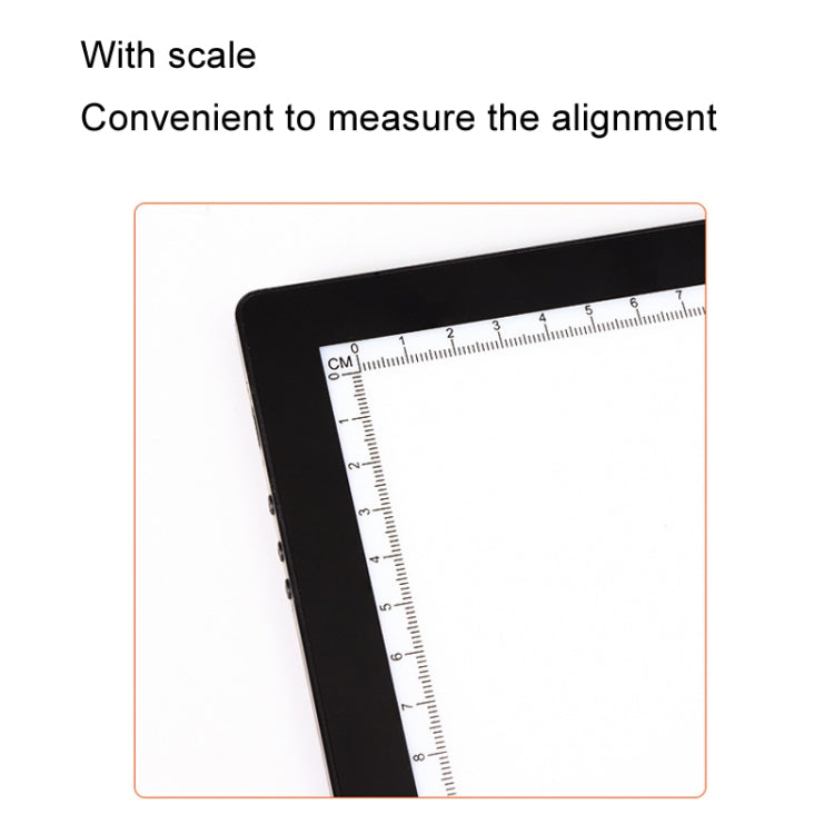 A3-D28B LED Smart Charging Copy Desk Line Drawing Hand Drawing Transparency Copy Platform With 1m Type-C Line -  by buy2fix | Online Shopping UK | buy2fix