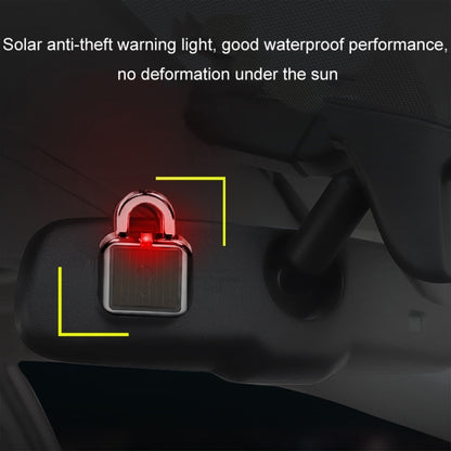 Car Solar Flashing Atmosphere Anti-Theft Warning Lock Light(Three Color Light) - Warning Lights by buy2fix | Online Shopping UK | buy2fix