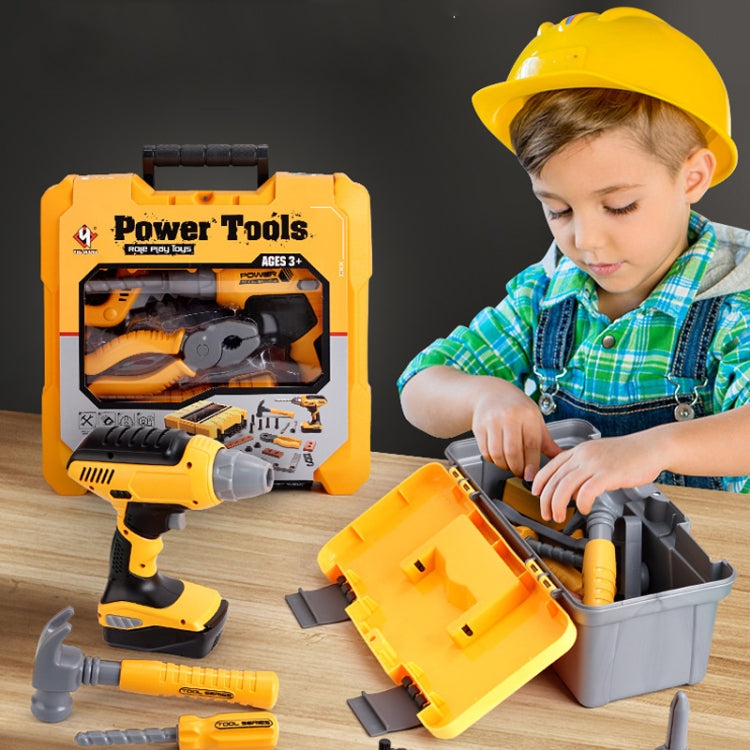 28pcs / Set Children Toolbox Toy Set Pretend Role Playing Simulation Repair Tools, Model: T012A - Pretend Play Toys by buy2fix | Online Shopping UK | buy2fix