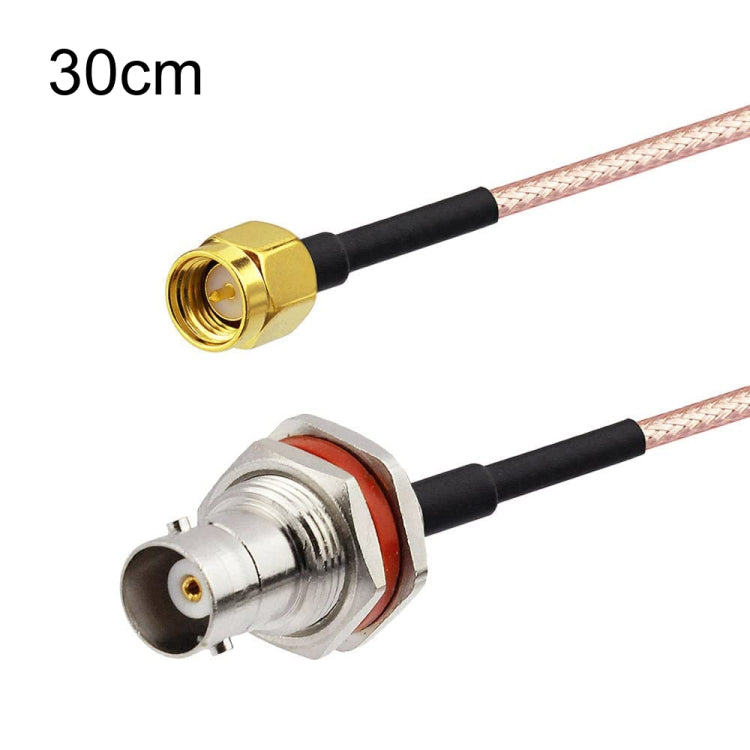 30cm SMA Male To BNC Waterproof Female RG316 Coaxial RF Adapter Cable - Connectors by buy2fix | Online Shopping UK | buy2fix