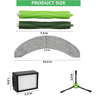 For iRobot Roomba Combo J7+ Robot Vacuum And Mop Accessories 2pcs Side Brush - For iRobot Accessories by buy2fix | Online Shopping UK | buy2fix