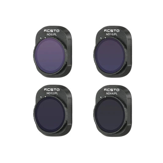 For DJI Mini 4 Pro RCSTQ Filter HD Protective Mirror Drone Accessories, Style: ND-PL8+ND-PL16+ND-PL32+ND-PL64 - Mavic Lens Filter by RCSTQ | Online Shopping UK | buy2fix