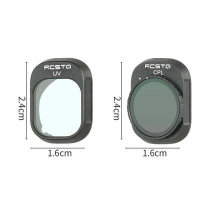 For DJI Mini 4 Pro RCSTQ Filter HD Protective Mirror Drone Accessories, Style: ND8 - Mavic Lens Filter by RCSTQ | Online Shopping UK | buy2fix