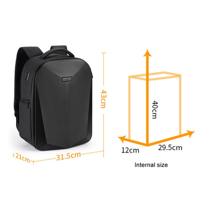 Cwatcun D108 Large Hard Shell Shoulder Camera Bag Waterproof Shockproof Photography Pack - Backpack by Cwatcun | Online Shopping UK | buy2fix