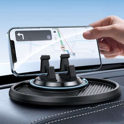 Car Dashboard Navigation Phone Holder Multifunctional Non-Slip Storage Bracket(Pink) - Car Holders by buy2fix | Online Shopping UK | buy2fix