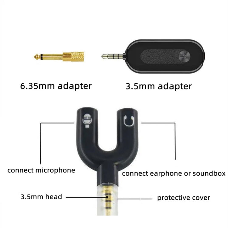 Elebest 3.5mm Wireless Lavalier Microphone Mini Clip-On Mic, Spec: One Drag One Set 1 - Microphone by Elebest | Online Shopping UK | buy2fix