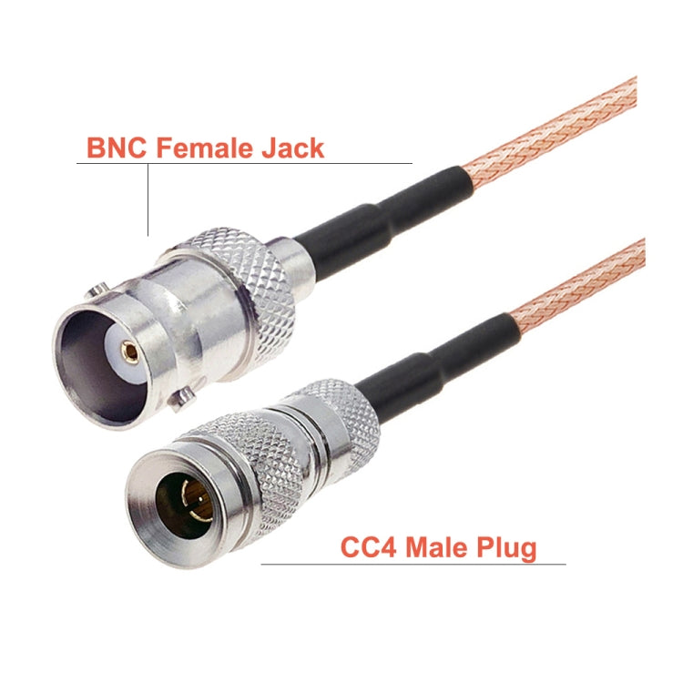 20cm CC4 Male To BNC Female Cable RG179 RF Adapter Wire - Connectors by buy2fix | Online Shopping UK | buy2fix