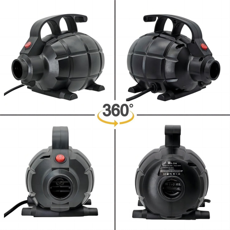 Electric Air Pump Household Inflatable Pump 600W High Power Electric Inflator, Plug: US Plug - Inflatable Pump by buy2fix | Online Shopping UK | buy2fix