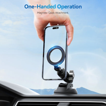 TELESIN Magnetic Suction Car Phone Mount 360 Degree Rotation Phone Holder - Car Holders by TELESIN | Online Shopping UK | buy2fix