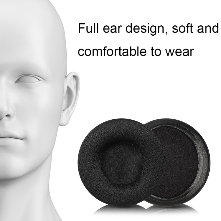 For JBL Tune 600BTNC / T500BT / T450BT 1pair Earphone Cushion Cover Earmuffs Replacement Earpads, Color: Mesh Black - Earmuff & Pad by buy2fix | Online Shopping UK | buy2fix