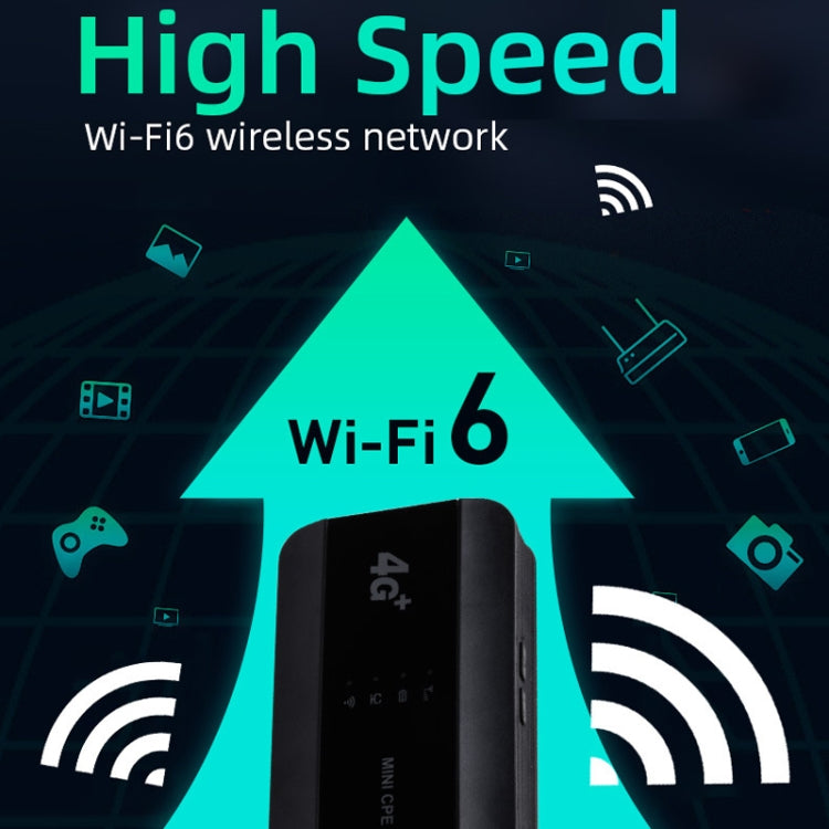 M10-EW Eurasian Version 4G WiFi6 Plug-in Router LTE Wireless Port Mini CPE Wireless Hotspot - 4G Mobile Wifi by buy2fix | Online Shopping UK | buy2fix