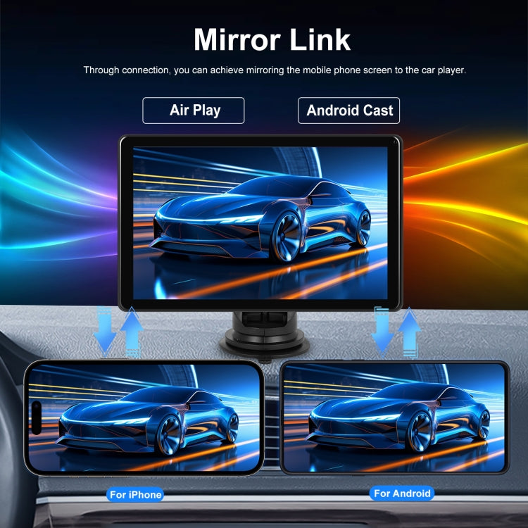 8-inch Car Full Touch Screen Player Supports Horizontal and Vertical CarPlay / Android Auto, Spec: Standard - Car MP3 & MP4 & MP5 by buy2fix | Online Shopping UK | buy2fix