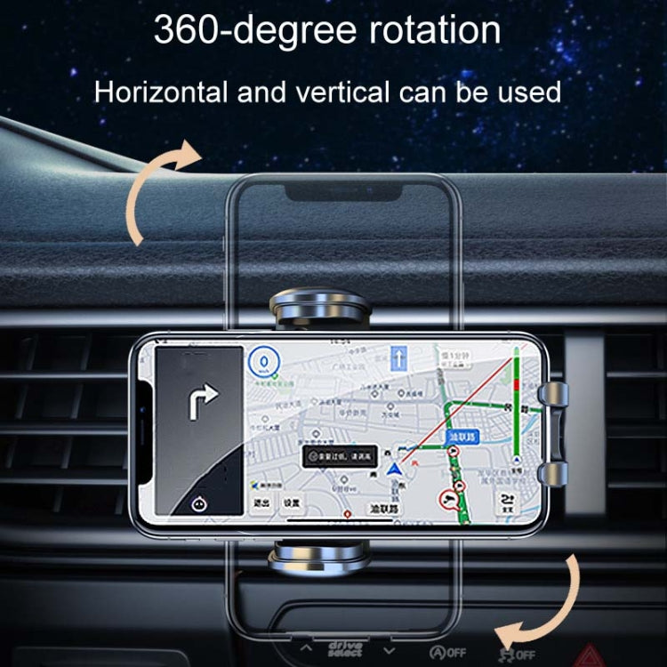 Car Air Vent Multifunctional Universal Cell Phone Navigation Holder(Black) - Universal Car Holders by buy2fix | Online Shopping UK | buy2fix