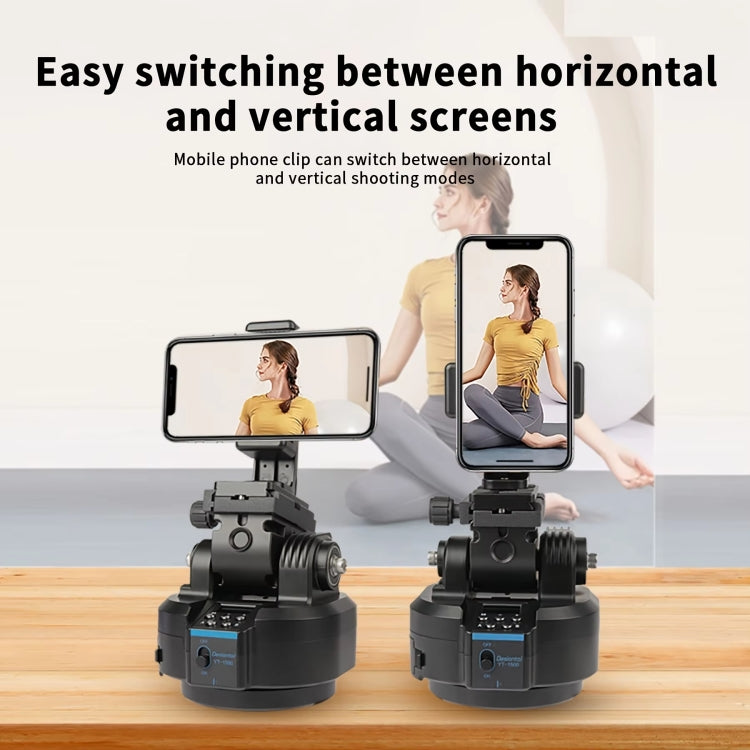 Desiontal YT-1500 Electric Gimbal Mobile Camera Live Streaming Panoramic Stabiliser With Rocker Rotation(Standard) - Handheld Gimbals by Desiontal | Online Shopping UK | buy2fix