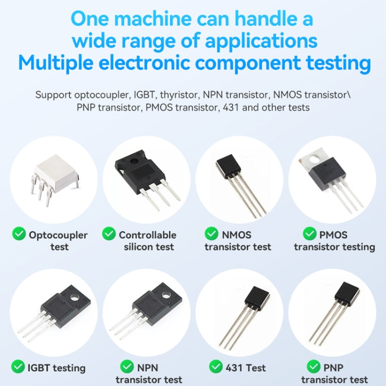 Awgem Multi-Function Optocoupler Tester Electronic Repair Tool, Model: TO2P Charging - Other Tester Tool by Awgem | Online Shopping UK | buy2fix