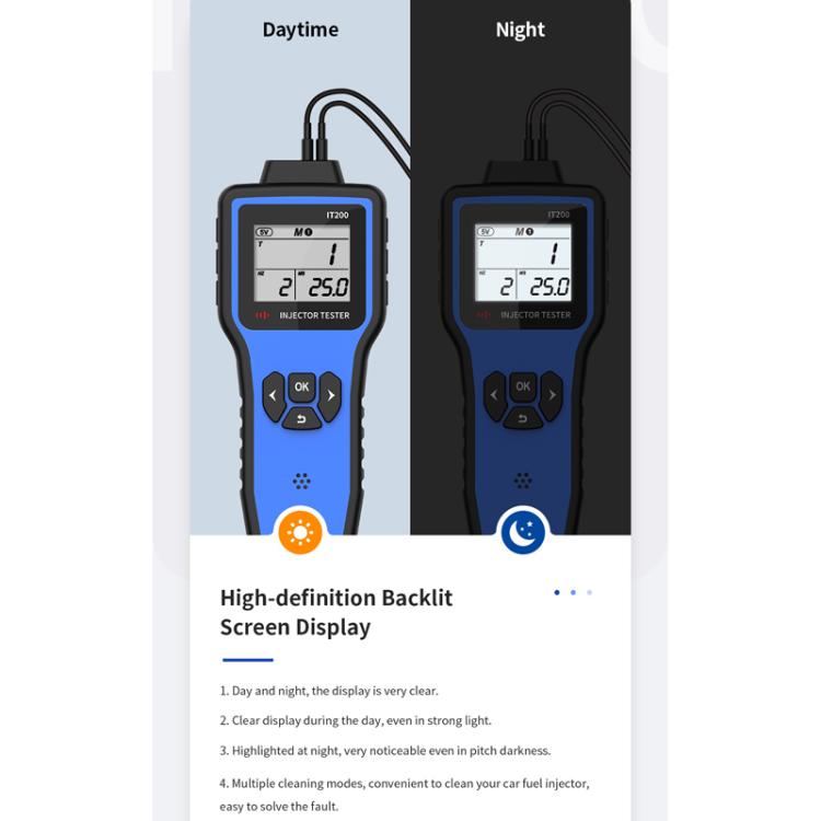 OBDResource 5V/12V Automotive Fuel Injector Custom Settings Dual Head Tester - Electronic Test by OBDResource | Online Shopping UK | buy2fix