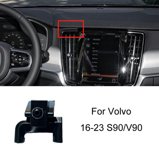 For Volvo Car-Mounted Special Mobile Phone Navigation Bracket Base, Model: 16-23 S90 With Glue/V90 - Special Car Holders by buy2fix | Online Shopping UK | buy2fix