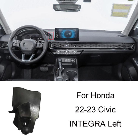 For Honda Car-Mounted Mobile Phone Navigation Holder Base, Model: 22-23 Civic/INTEGRA Left - Special Car Holders by buy2fix | Online Shopping UK | buy2fix