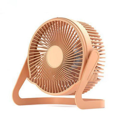 Desktop Mini USB Electric Fan (Orange) - Electric Fans by buy2fix | Online Shopping UK | buy2fix