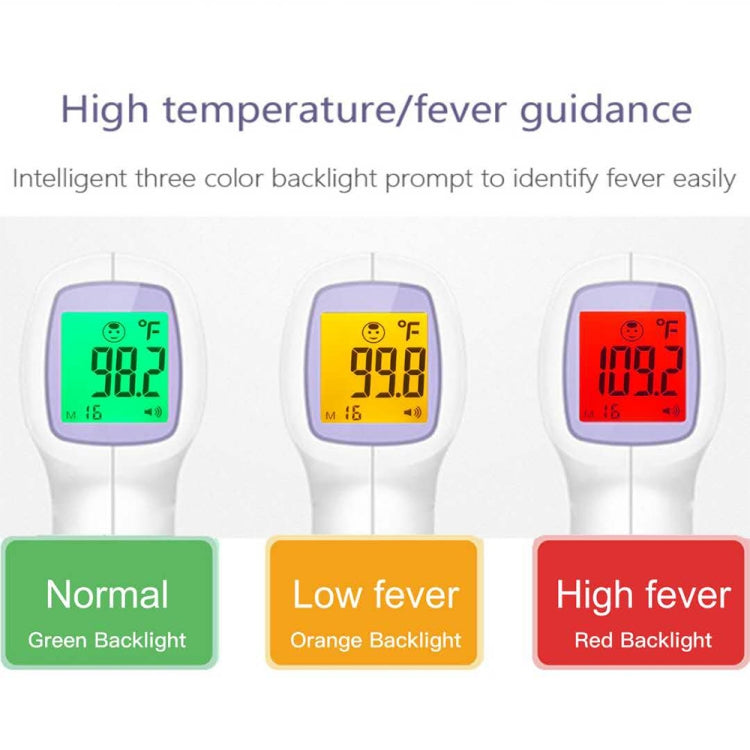 [HK Warehouse] TG8818H Non-contact Forehead Body Infrared Thermometer, Temperature Range: 32.0 degree C - 42.5 degree C(Purple) - Infra-red Thermoscope by buy2fix | Online Shopping UK | buy2fix