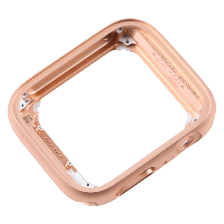 For Apple Watch Series SE 2022 40mm Stainless Steel Middle Frame Bezel Plate (Rose Gold) - LCD Related Parts by buy2fix | Online Shopping UK | buy2fix