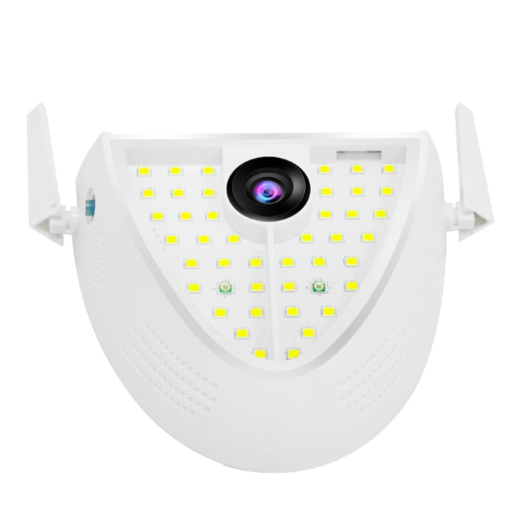 DP16 2.0 Megapixel 42 LEDs Garden Light Smart Camera, Support Motion Detection / Night Vision / Voice Intercom / TF Card, EU Plug - Security by buy2fix | Online Shopping UK | buy2fix