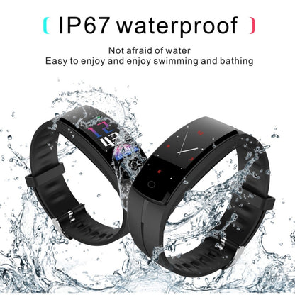 QS100 0.96 inches TFT Color Screen Smart Bracelet IP67 Waterproof, Support Call Reminder /Heart Rate Monitoring /Sleep Monitoring /Sedentary Reminder /Blood Pressure Monitoring (Black) - Smart Wear by buy2fix | Online Shopping UK | buy2fix