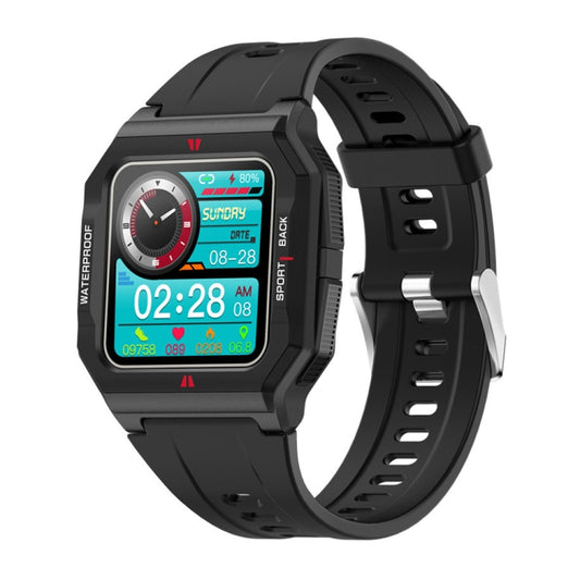 Lokmat FT10 1.3 inch IPS Touch Screen Waterproof Smart Watch, Support Music Play / Heart Rate / Blood Pressure Monitor(Black) - Smart Wear by Lokmat | Online Shopping UK | buy2fix