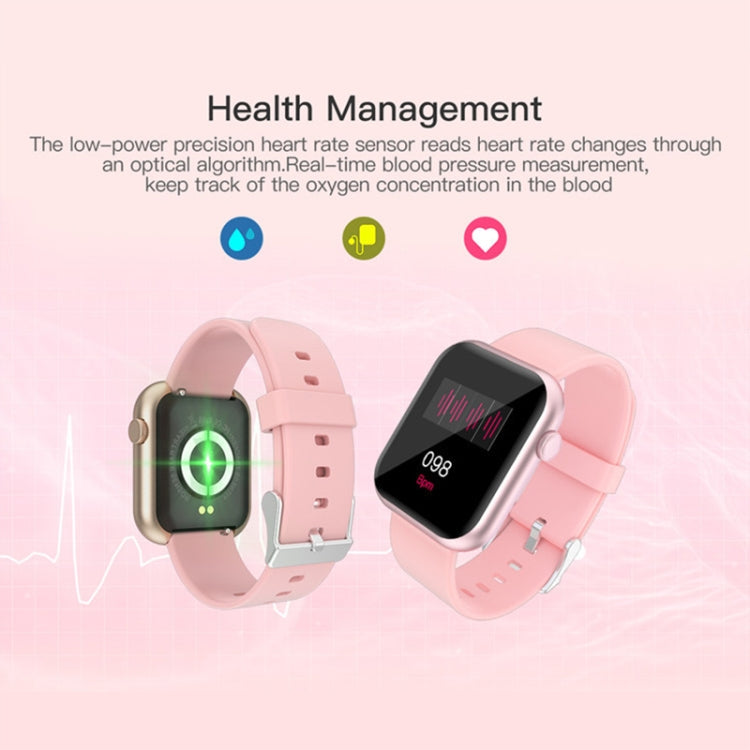 LOKMAT R3L Waterproof Health Smart Watch, Pedometer / Sleep / Heart Rate / Blood Oxygen / Blood Pressure Monitor(Pink) - Smart Watches by Lokmat | Online Shopping UK | buy2fix