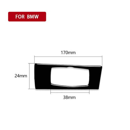 Car Right Drive Headlight Switch Panel Decorative Sticker for BMW E70 X5 / E71 X6 2008-2013(Black) - In Car by buy2fix | Online Shopping UK | buy2fix
