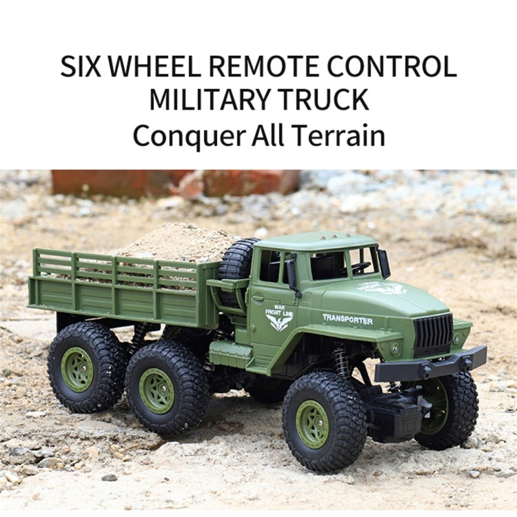 JJR/C 1:18 2.4Ghz 4 Channel Remote Control Dongfeng 7 Six-wheeled Armor Truck Vehicle Toy(Green) - RC Cars by JJR/C | Online Shopping UK | buy2fix