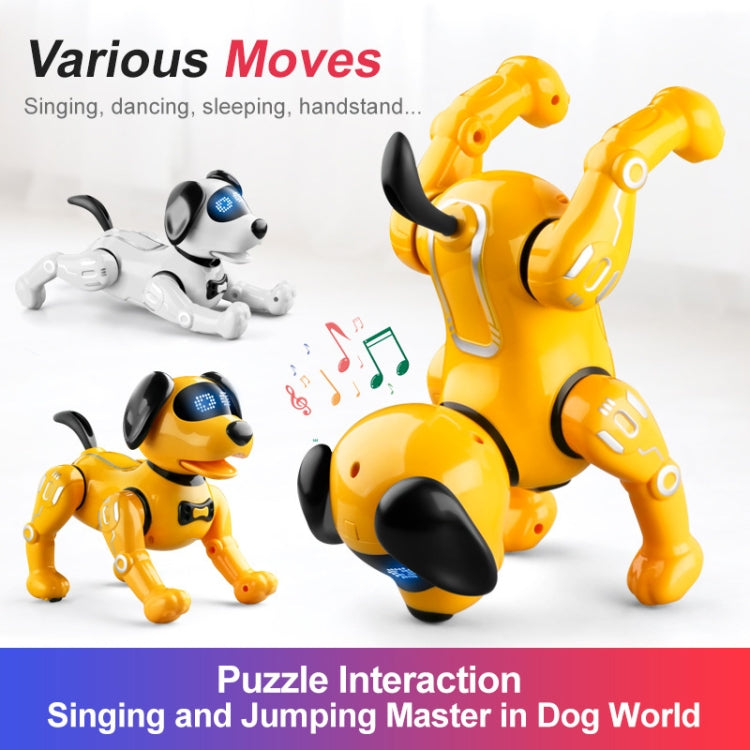 YDJ-K11 Programable Remote Control Robot Dog RC Toy (Yellow) - RC Robots by buy2fix | Online Shopping UK | buy2fix