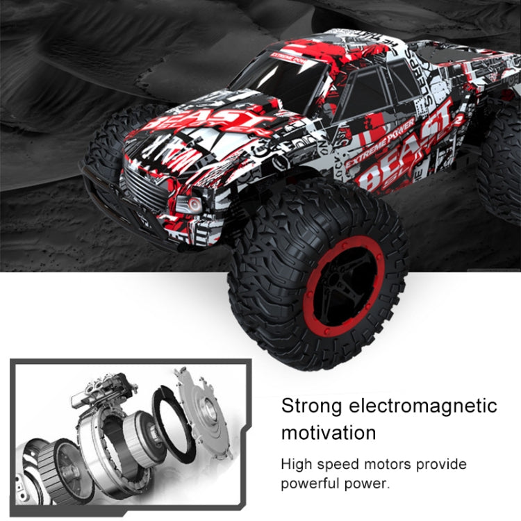 HELIWAY LR-R007 2.4G R/C System 1:16 Wireless Remote Control Drift Off-road Four-wheel Drive Toy Car(Red) - RC Cars by DEER MAN | Online Shopping UK | buy2fix