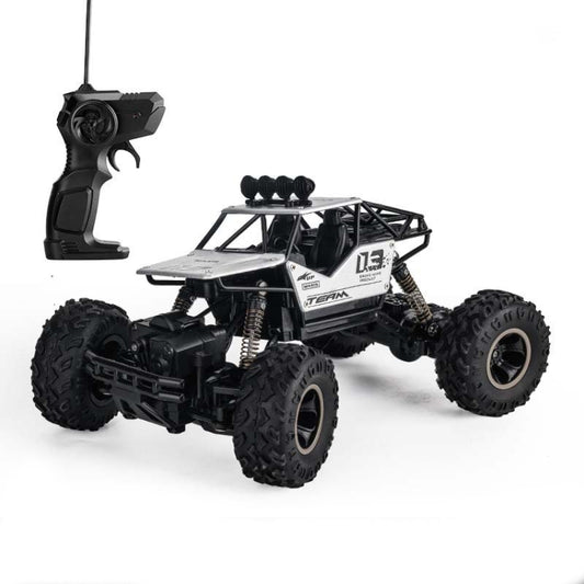 HD6141 1:16 Mountain-climbing Bigfoot Four-wheel Children Remote-controlled Off-road Vehicle Toy(Silver) - RC Cars by buy2fix | Online Shopping UK | buy2fix