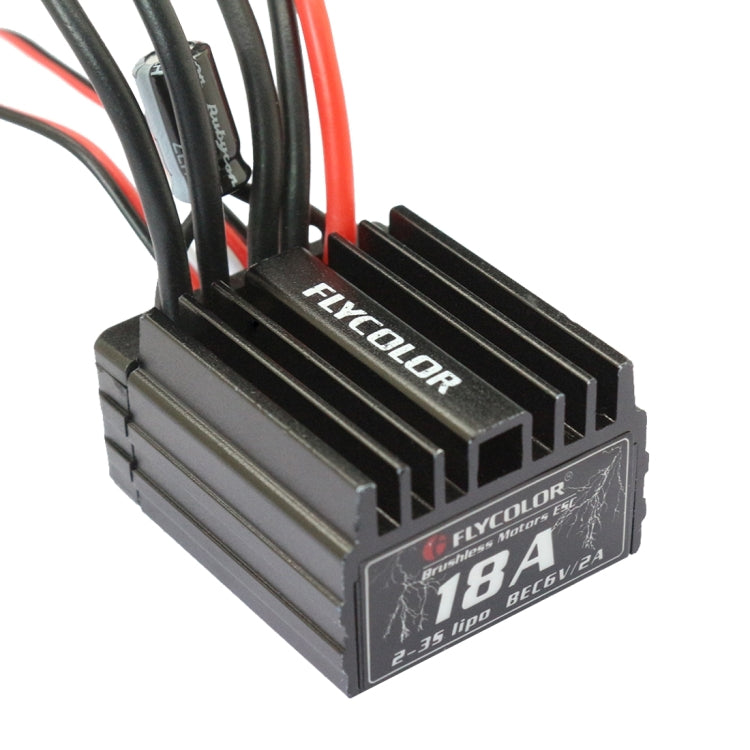 Flycolor Thunder Series 18A Sensorless Brushless Electronic Speed Controller for RC Car - Toys & Hobbies by buy2fix | Online Shopping UK | buy2fix