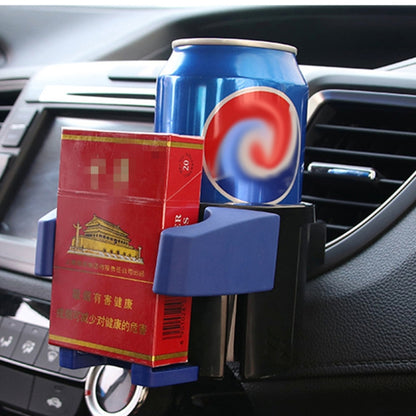 SHUNWEI SD-1027 Car Auto Multi-functional ABS Air Vent Drink Holder Bottle Cup Holder Phone Holder Mobile Mount (Black) - Car Drink Holders by SHUNWEI | Online Shopping UK | buy2fix