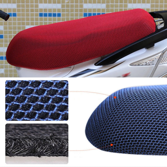 Waterproof Motorcycle Sun Protection Heat Insulation Seat Cover Prevent Bask In Seat Scooter Cushion Protect, Size: XXL, Length: 86- 92cm; Width: 40-56cm(Red) - Seat Covers by buy2fix | Online Shopping UK | buy2fix