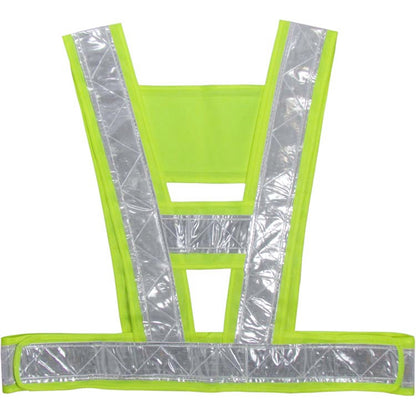 Reflective Fluorescent Vest Driving School Construction Traffic Safty Warning Reflective Vest - Reflective Safety Clothing by buy2fix | Online Shopping UK | buy2fix