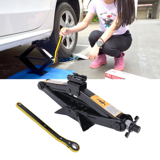 Upright ST-103D Heavy Duty Stabilizer Scissor Jack with Handle Lift Levelers 2000 Pound (1 Ton) Capacity Each - 10 to 35 CM Range - In Car by buy2fix | Online Shopping UK | buy2fix