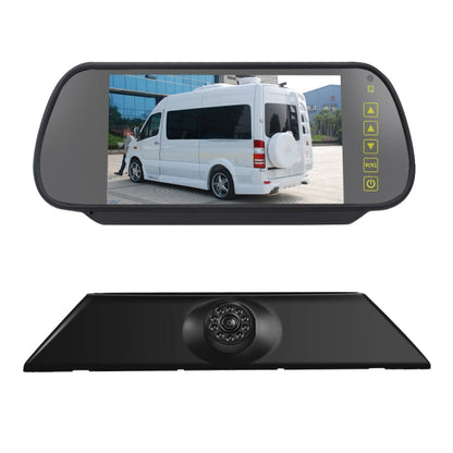 PZ474 Car Waterproof 170 Degree Brake Light View Camera + 7 inch Rearview Monitor for Iveco Daily 4 Gen - In Car by buy2fix | Online Shopping UK | buy2fix