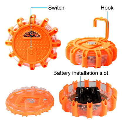 Car Road Emergency Flashing Warning Light LED Rotating Flashing Light -  by buy2fix | Online Shopping UK | buy2fix