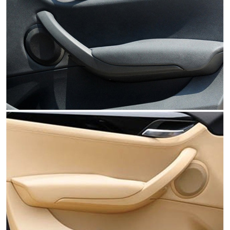 Car Right Side Inner Door Handle for BMW X1 2009-2015, Left and Right Drive Universal(Beige) - In Car by buy2fix | Online Shopping UK | buy2fix