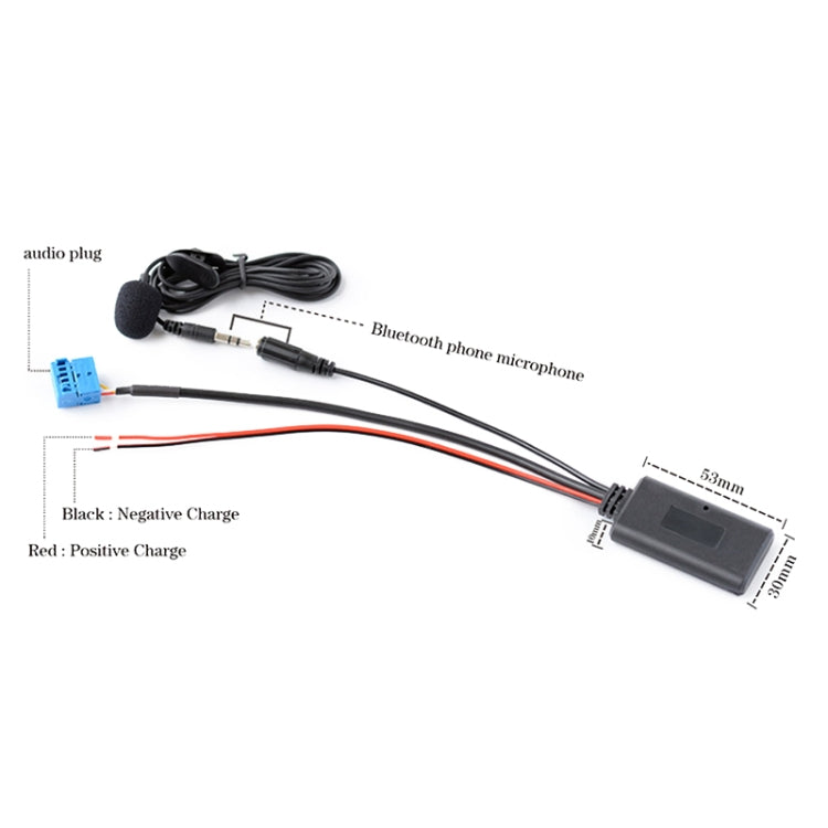 Car AUX Bluetooth Audio Cable Wiring Harness for Mercedes-Benz Smart 450 - In Car by buy2fix | Online Shopping UK | buy2fix