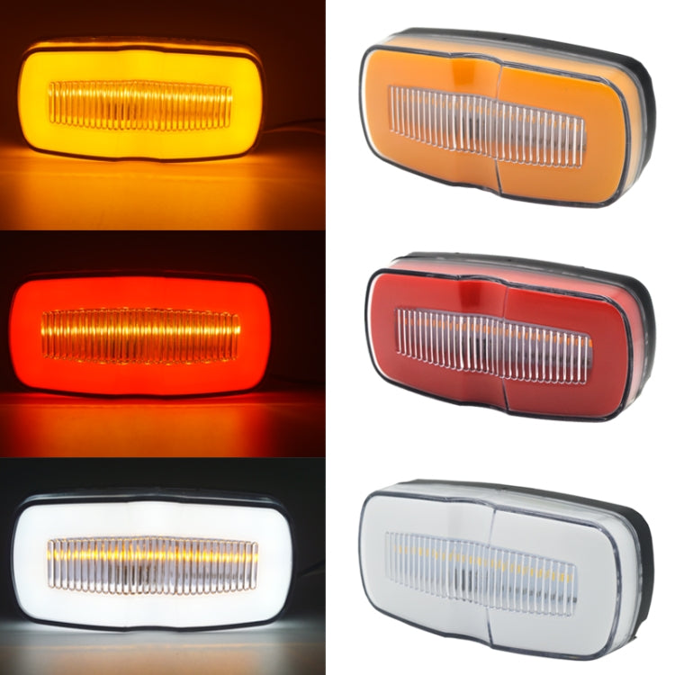 2 PCS MK-190 Truck LED Side Marker Light (White Light) - In Car by buy2fix | Online Shopping UK | buy2fix