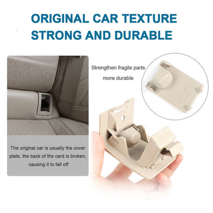 For Toyota Camry 2017- Car Rear Child ISOFIX Switch Seat Safety Cover 2059200513(Beige) - In Car by buy2fix | Online Shopping UK | buy2fix